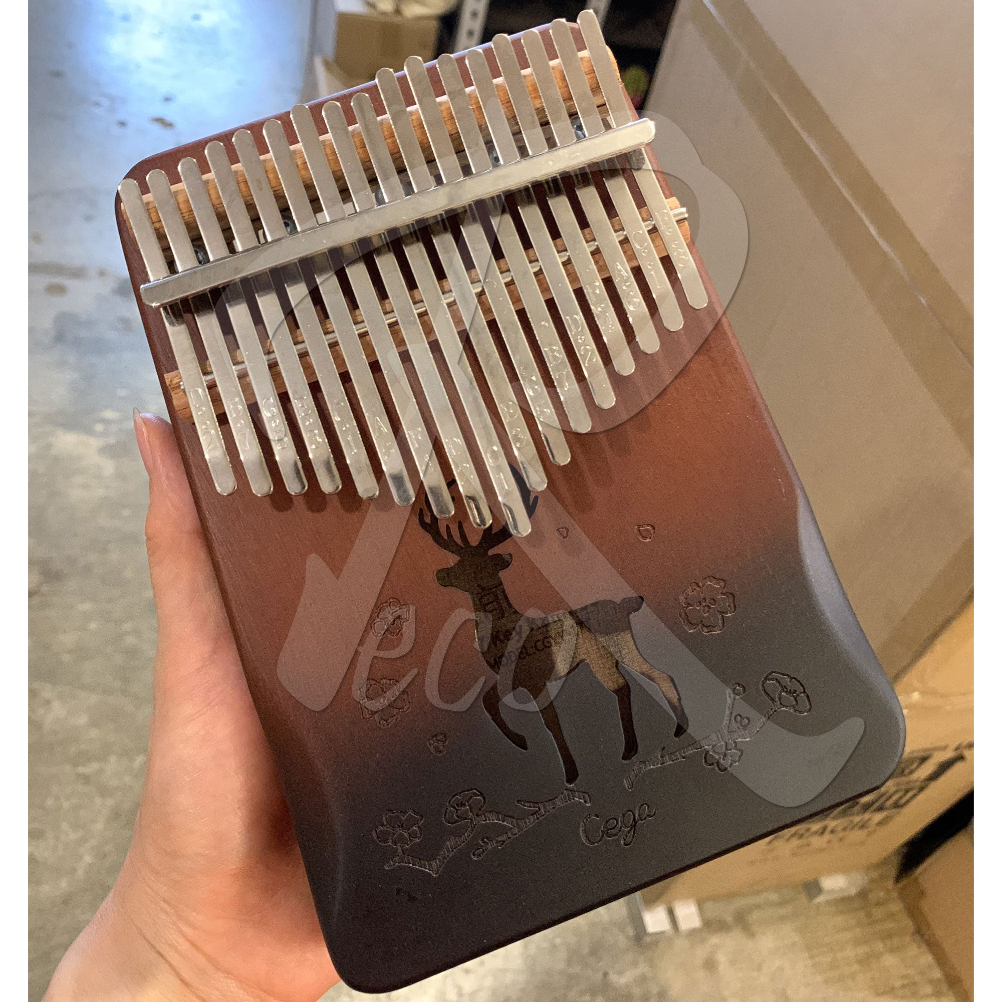 RM 17 keys Kalimba Thumb Piano Finger Piano - Reco Music Malaysia