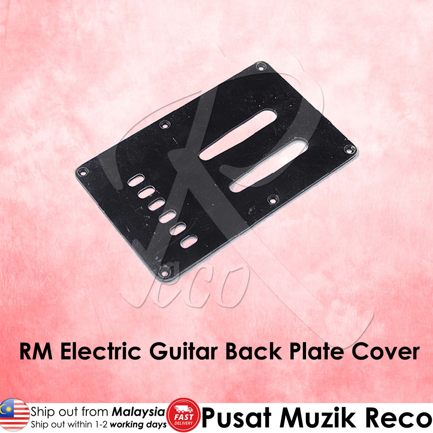 RM GF-0935 Electric Guitar Back Plate Cover - Reco Music Malaysia