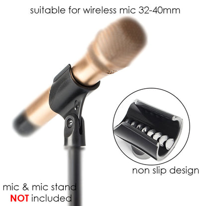 RM Rubber Wireless Microphone Clip - Reco Music Malaysia