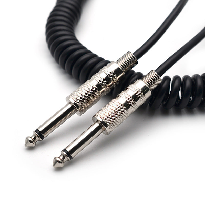 RM Coiled Cable 5M Instrument Guitar Cable - Reco Music Malaysia