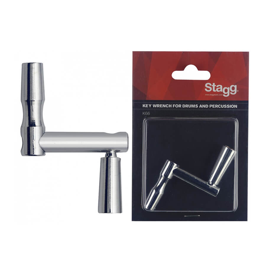Stagg K66 Speed Drum Key Heavy Duty Fast Turning - Reco Music Malaysia