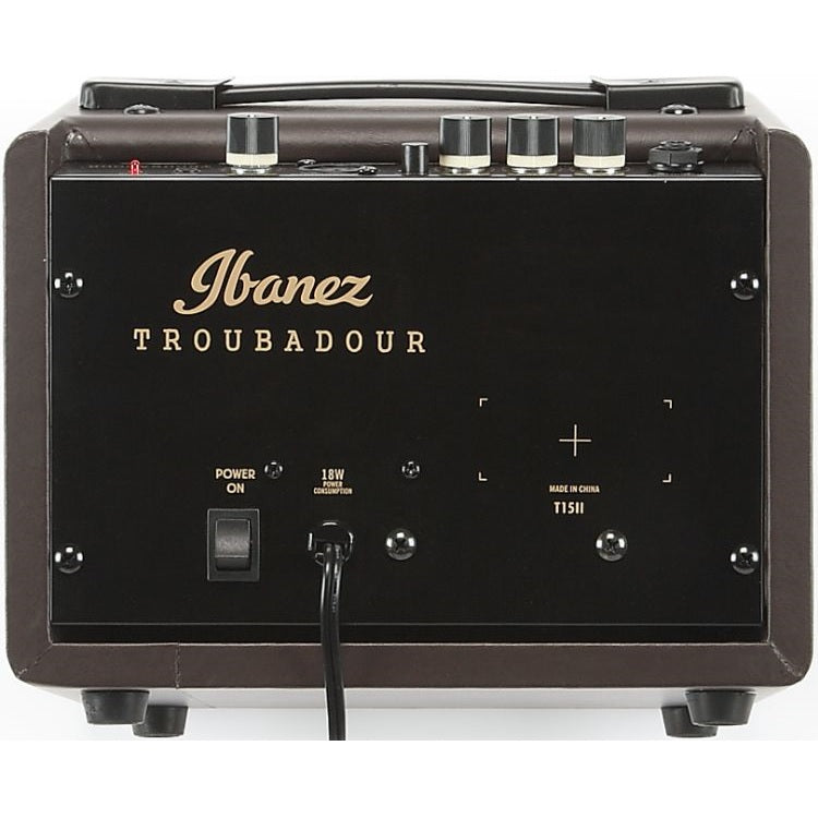 Ibanez T15 Troubadour 15-Watt 6.5 inch Acoustic Guitar Amplifier(Back) | Reco Music Malaysia