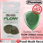 Dunlop 547P4.2 Flow Jumbo Grip Guitar Picks Pack - Reco Music Malaysia