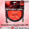 Planet Waves Circuit Breaker Guitar Cable 20ft RA (PW-AGRA-20) - Reco Music Malaysia