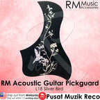 RM Acoustic Guitar Pickguard - L18 Silver Bird - Reco Music Malaysia