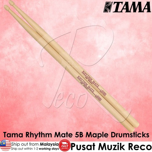  Tama Rhythm Mate Maple Drumstick 5B | Reco Music Malaysia
