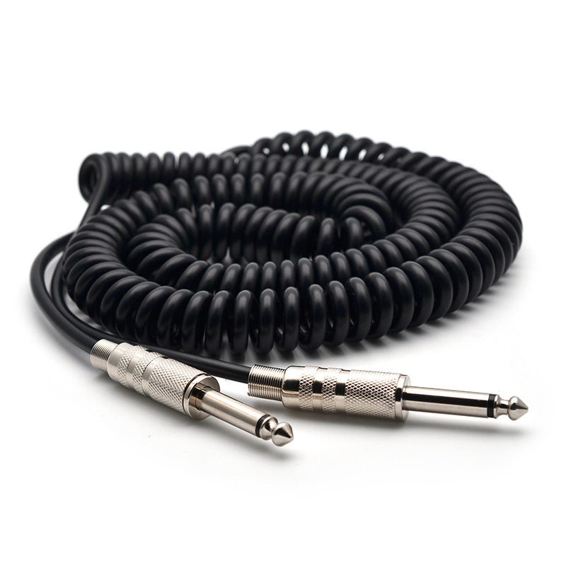 RM Coiled Cable 5M Instrument Guitar Cable - Reco Music Malaysia
