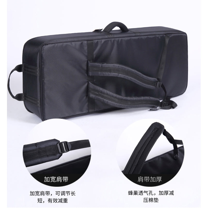 RM L01445 Deluxe THICK Padded Keyboard Bag Padded Double Back Strap Yamaha Keyboard PSR S7XX/9xx SX700 SX900 - Reco Music Malaysia