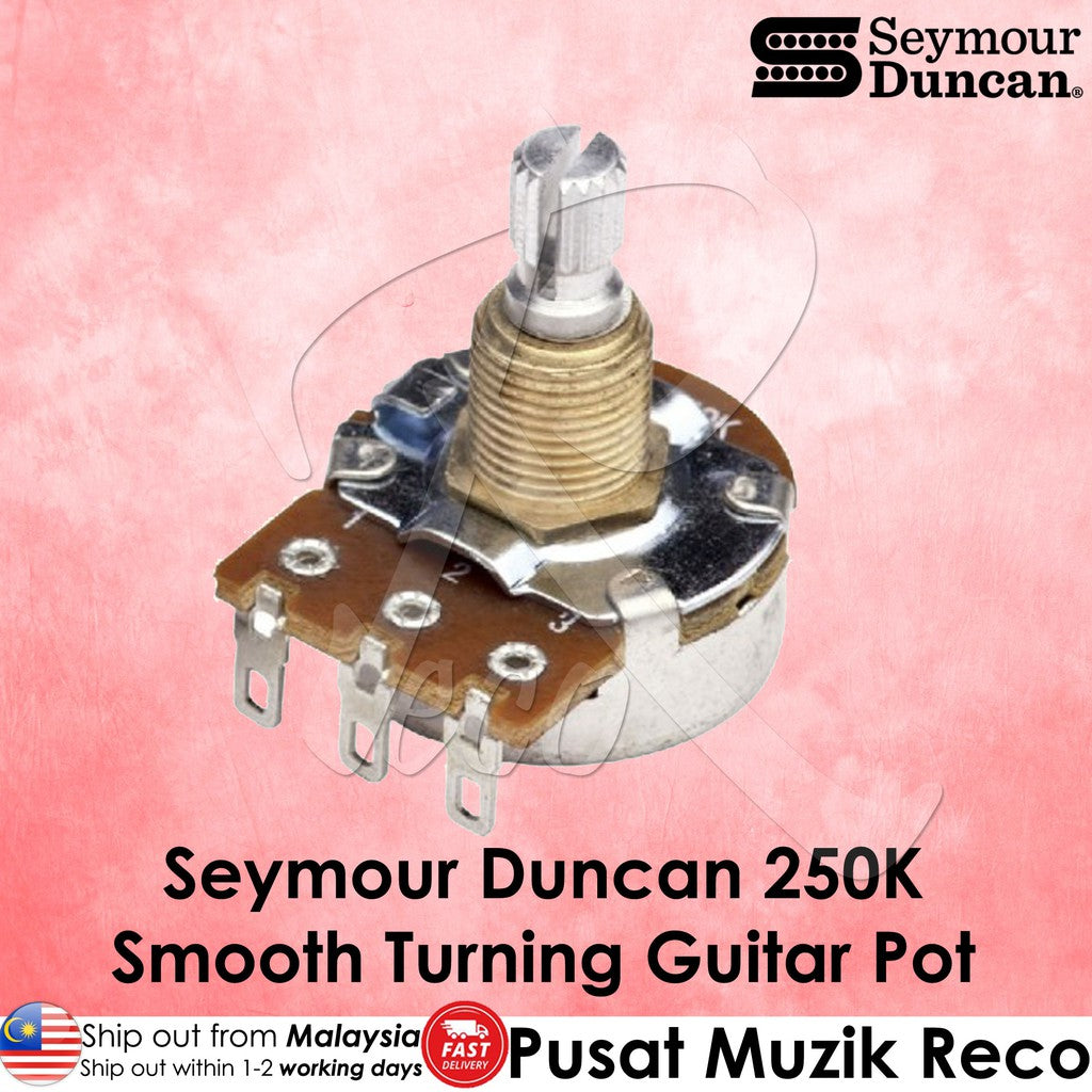 Seymour Duncan SDP-250 Smooth Turning Guitar Pot 250K | Reco Music Malaysia