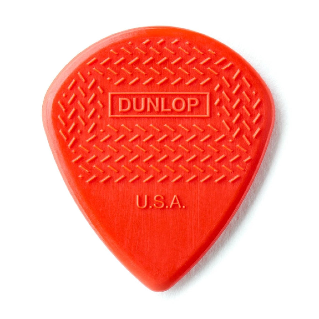Jim Dunlop 471P3N Red Nylon Max Grip Jazz III 1.38mm Guitar Picks Player Pack - Reco Music Malaysia