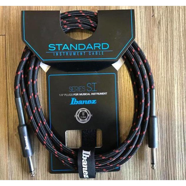 Ibanez SI10 BW Standard Woven Instrument Cable 10ft  - Reco Music Malaysia