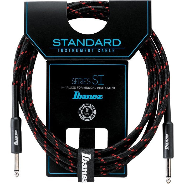 Ibanez SI10 BW Standard Woven Instrument Cable 10ft - Reco Music Malaysia