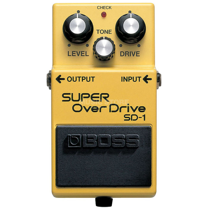 Boss SD-1 Super Overdrive Compact Guitar Effect Pedal - Reco Music Malaysia
