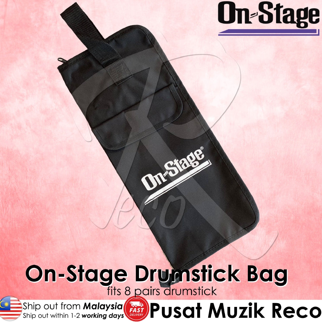 On Stage DSB6700 Drumstick Bag - Reco Music Malaysia