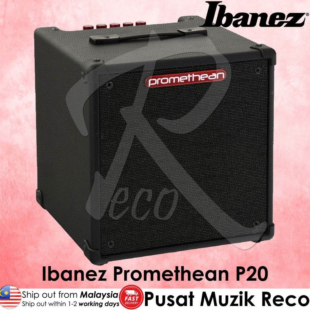 Ibanez P20 Promethean 20-Watt 1x8" Bass Combo Amplifier | Reco Music Malaysia