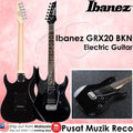 Ibanez GRX20 BKN Electric Guitar with Tremolo Poplar Body HH Pickup - Black Night (GRX20-BKN) - Reco Music Malaysia