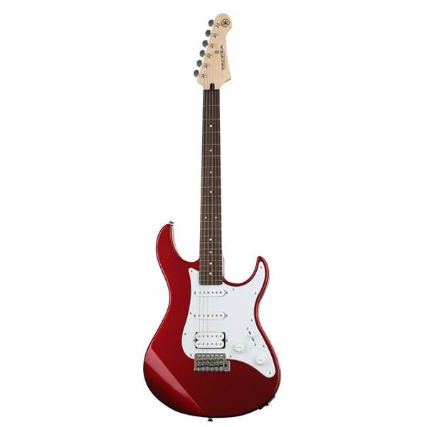 Yamaha PAC012 HSS Pacifica Electric Guitar With Tremolo, Metallic Red - Reco Music Malaysia