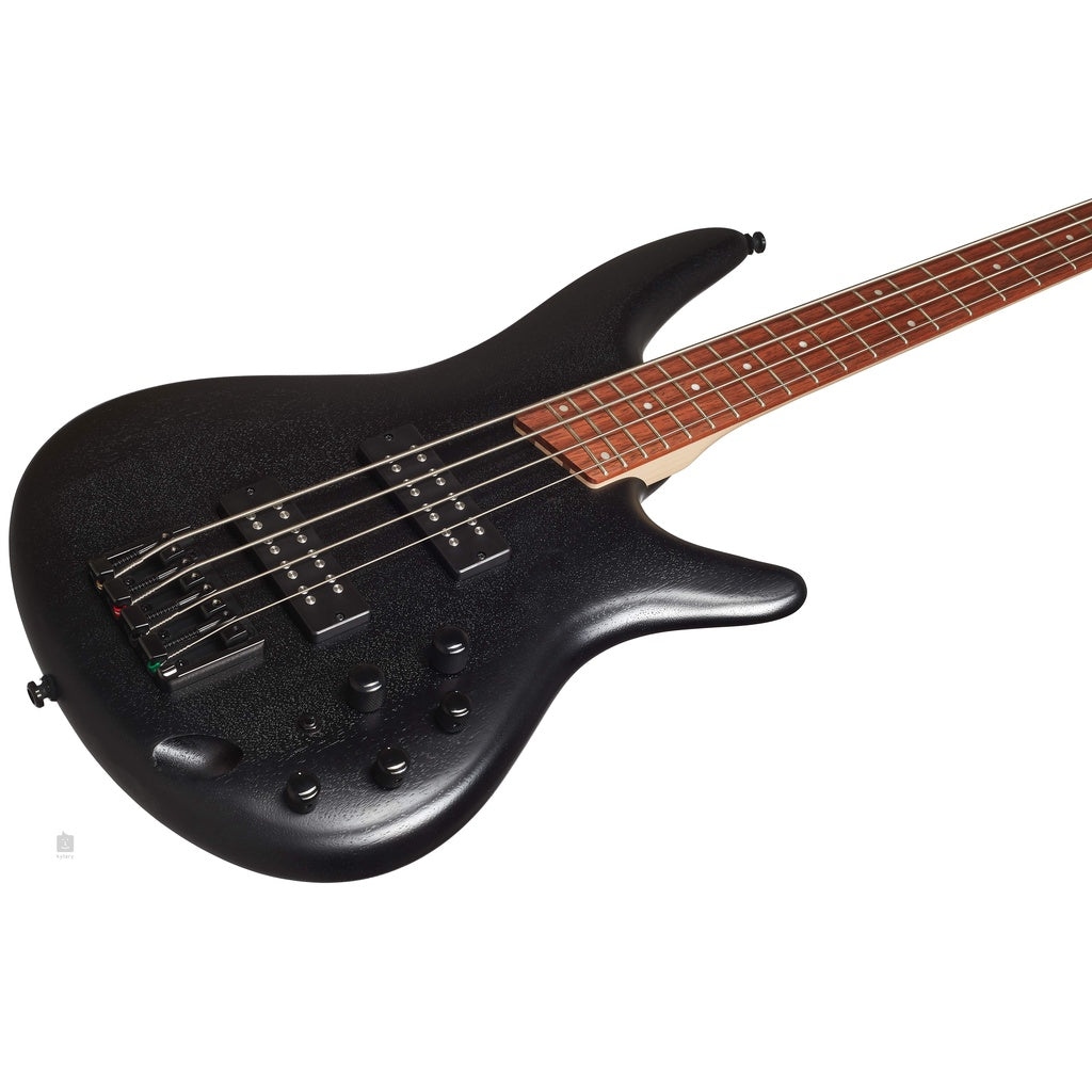 Ibanez SR300EB WK Weathered Black SR Series 4 String Electric Bass Guitar Mahogany Body HH Pickup (SR300EB-WK) - Reco Music Malaysia