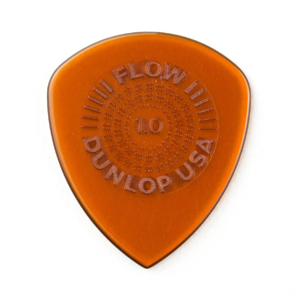 Jim Dunlop 549P100 Flow Standard Grip Guitar Pick 1.0mm Guitar Picks Player Pack - Reco Music Malaysia