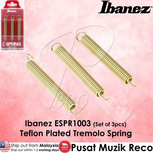 Ibanez ESPR1003 E-SPRING Teflon Plated Edge Tremolo Spring, Set of 3 - Reco Music Malaysia