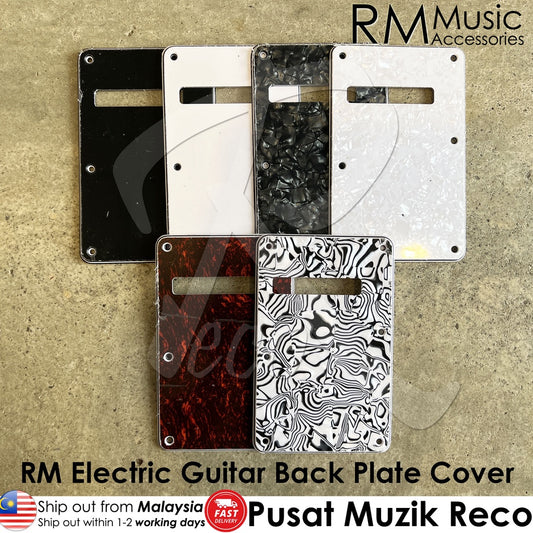 RM RBP3 Electric Guitar 3 Ply Pickguard Tremolo Cavity Back Plate Cover - Reco Music Malaysia