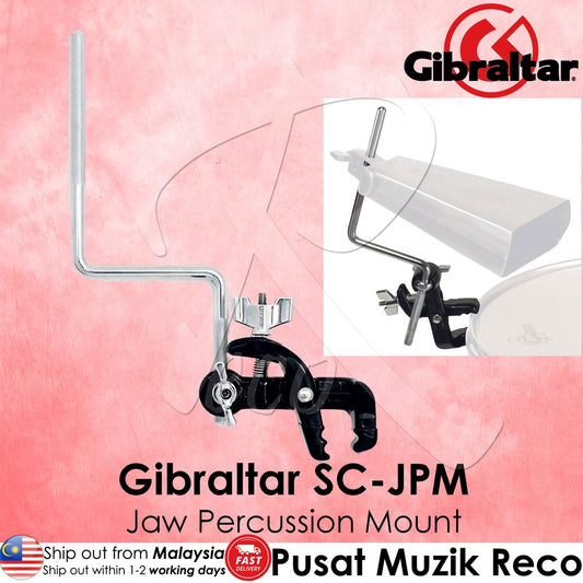 Gibraltar SC-JPM Jaw Mount Percussion Holder - Reco Music Malaysia