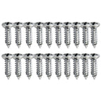 Allparts GS0001-010 Chrome Guitar Pickguard Screws | Reco Music Malaysia