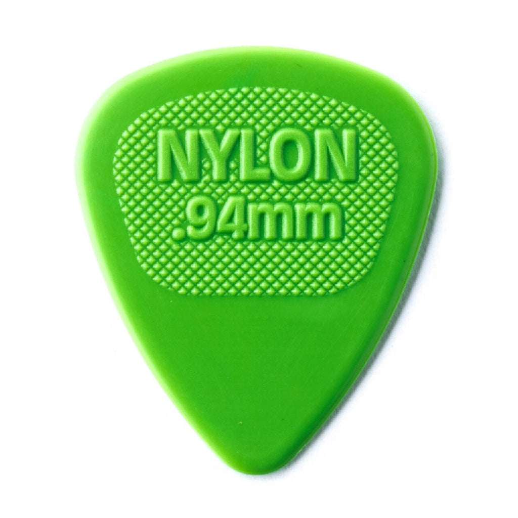 10 x Jim Dunlop Nylon Midi Guitar Pick 0.94mm Green - Reco Music Malaysia