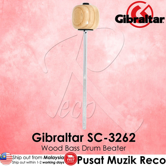 Gibraltar SC-3262 Wooden Bass Drum Beater - Reco Music Malaysia