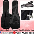 RM REB500-SA298 30mm Deluxe Thick Padded Electric Guitar Bag - Reco Music Malaysia