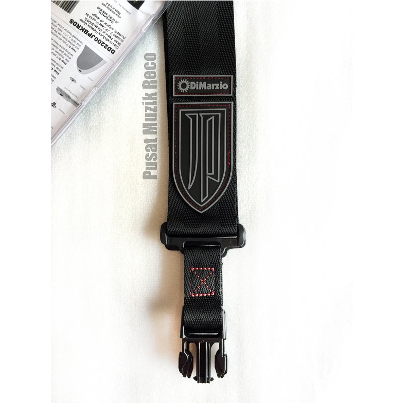 DiMarzio DD 2200BK 2 Inch Nylon ClipLock Black DiMarzio DD 2200BK 2 Inch Nylon ClipLock Black
