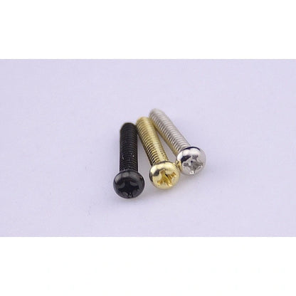RM GF0170-02-BK Black Electric Guitar Single Coil Pickups Height Adjusting Screws with Spring - Reco Music Malaysia