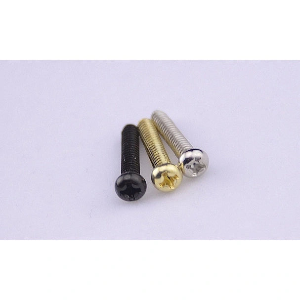 RM GF0170-02-GD Gold Electric Guitar Single Coil Pickups Height Adjusting Screws with Spring - Reco Music Malaysia