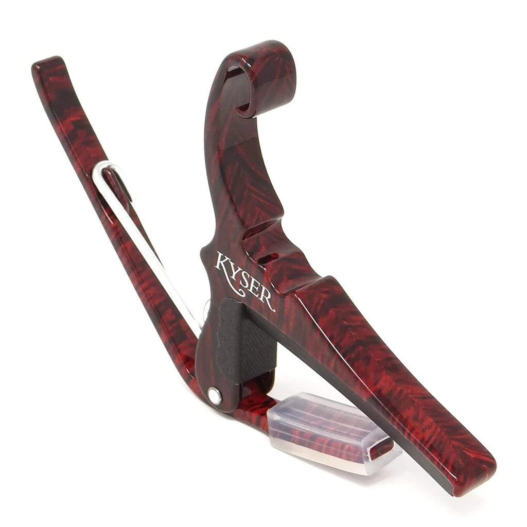 Kyser KG6RWA Quick Change Acoustic Guitar Capo Rosewood Design - Reco Music Malaysia