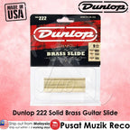 Jim Dunlop 222 Solid Brass Guitar Slide , Medium - Reco Music Malaysia