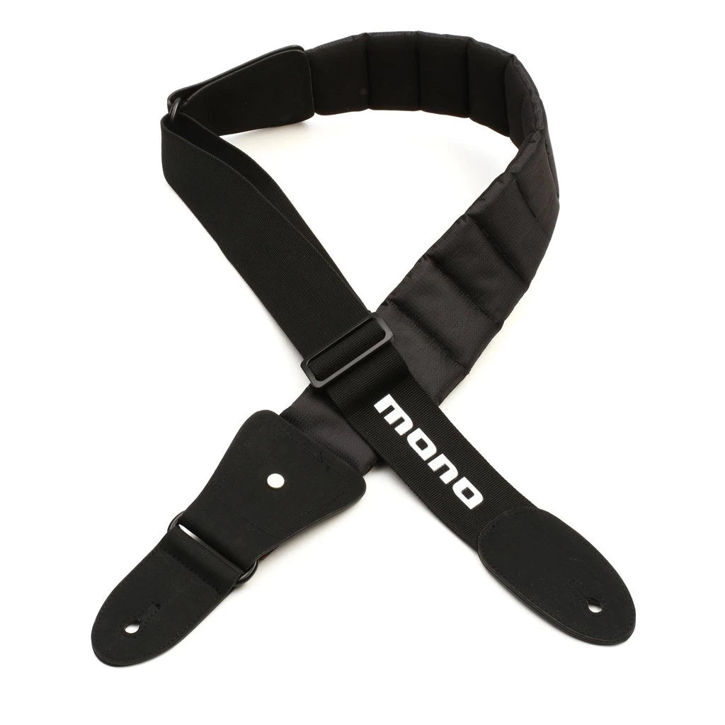 Mono M80-BTY-BLK-S M80 3 Inch Betty Short Padded Black Guitar Strap - Reco Music Malaysia