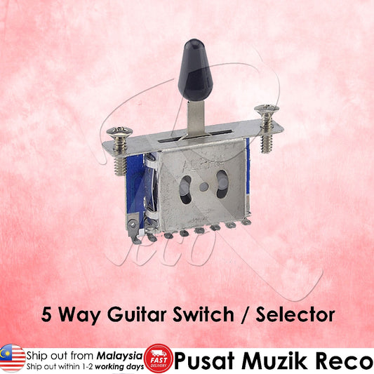 RM GF-0836BK Electric Guitar 5 Way Switch Pickup Selector - Reco Music Malaysia