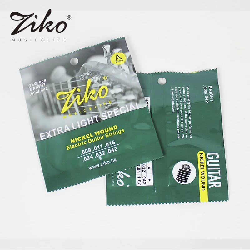 Ziko DEG009 Nickel Wound Electric Guitar String 0942 Extra Light