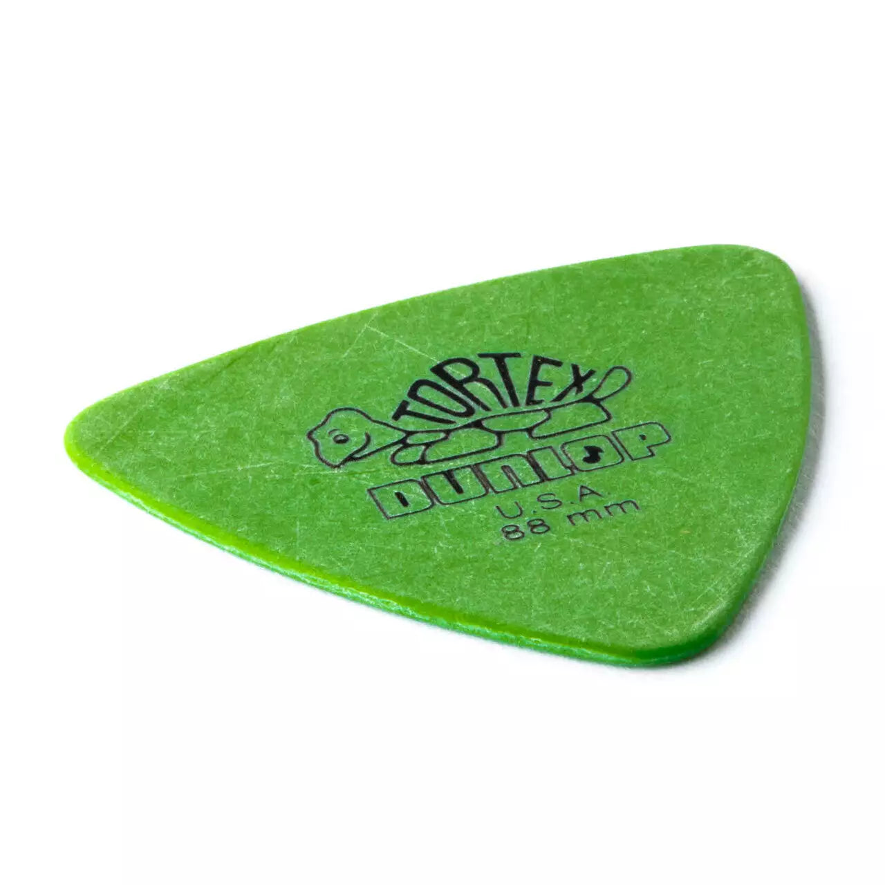 Jim Dunlop 431P088 Tortex Triangle Guitar Pick 0.88mm Green - Reco Music Malaysia