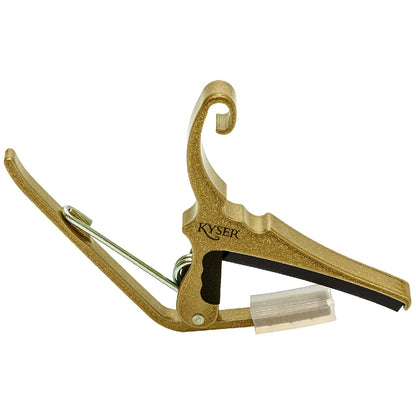 Kyser KG6GA Gold Quick Change Acoustic Guitar Capo - Reco Music Malaysia