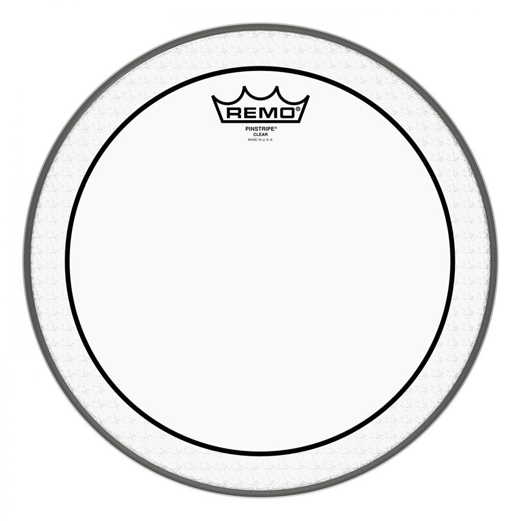 Remo PS-0312-00 Pinstripe 12in CLEAR Tom Drum Head Drum Skin - Reco Music Malaysia