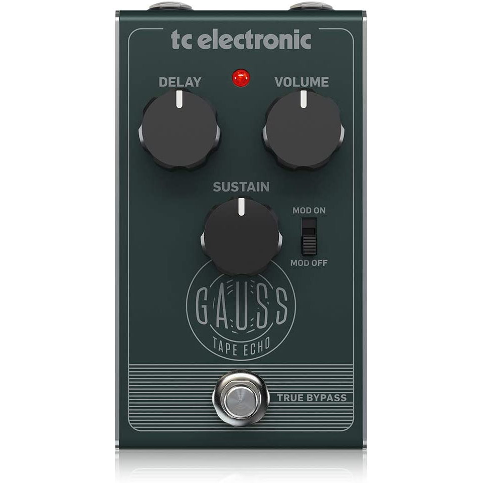 TC Electronic Gauss Tape Echo Guitar Effects Pedal - Reco Music Malaysia