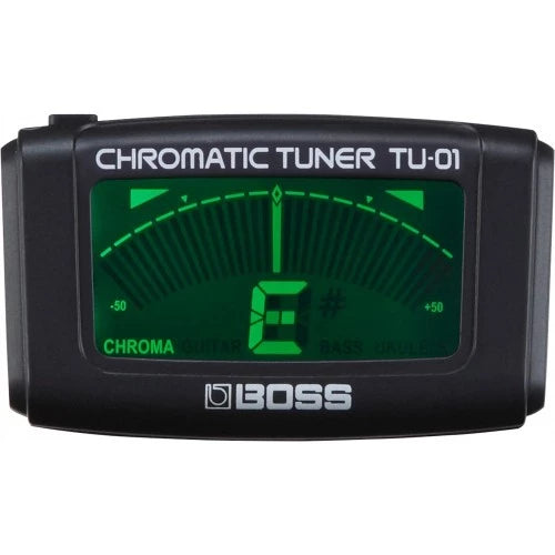 Boss TU-01 Clip-On Chromatic Tuner - Reco Music Malaysia