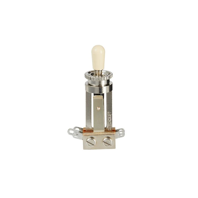 Gibson Accessories PSTS-020 Guitar 3 Way Toggle Switch Straight Type with Cream Switch Cap - Reco Music Malaysia