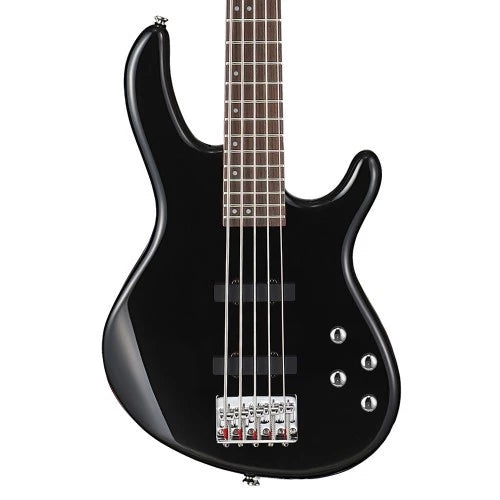 Cort Action V Plus BK 5 String Bass Guitar Black - Reco Music Malaysia