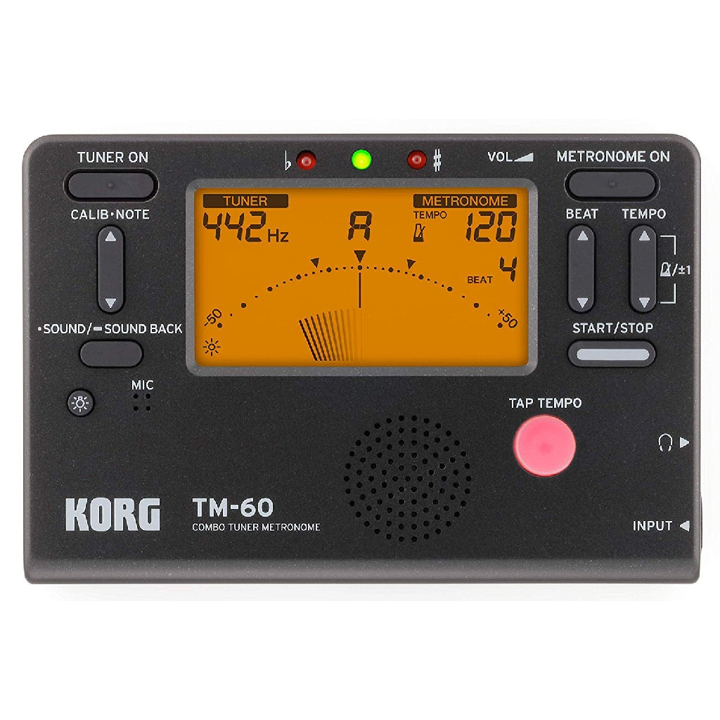 Korg TM-60 Instrument Combo Tuner Metronome - Reco Music Malaysia