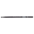 Vic Firth Nova N5AB USA Hickory Wood Tip Drumsticks 5A Black - Reco Music Malaysia