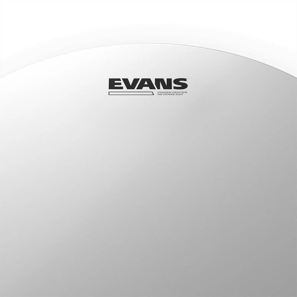 Evans B14G1RD-B Power Center Reverse Dot COATED 14-inch Snare Drumhead Tom Drum Head Drumskin Drum Skin - Reco Music Malaysia