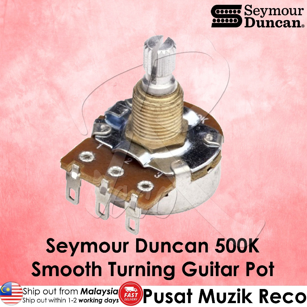 Seymour Duncan SDP-500 Smooth Turning Guitar Pot 500K | Reco Music Malaysia
