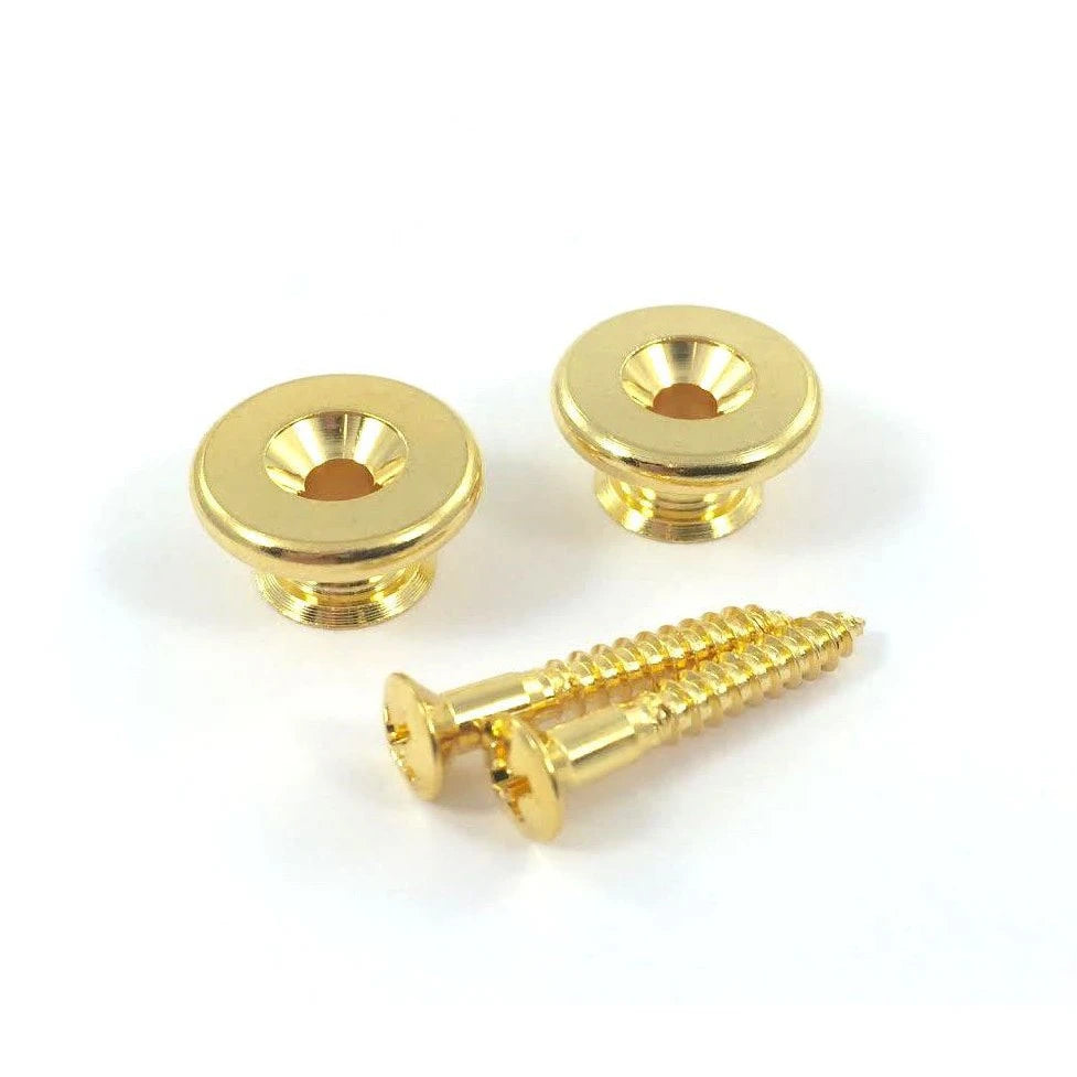 Gotoh EP-B3 GG Large / Oversized Guitar Strap Buttons Pin Set of 2 (Gold) - Reco Music Malaysia